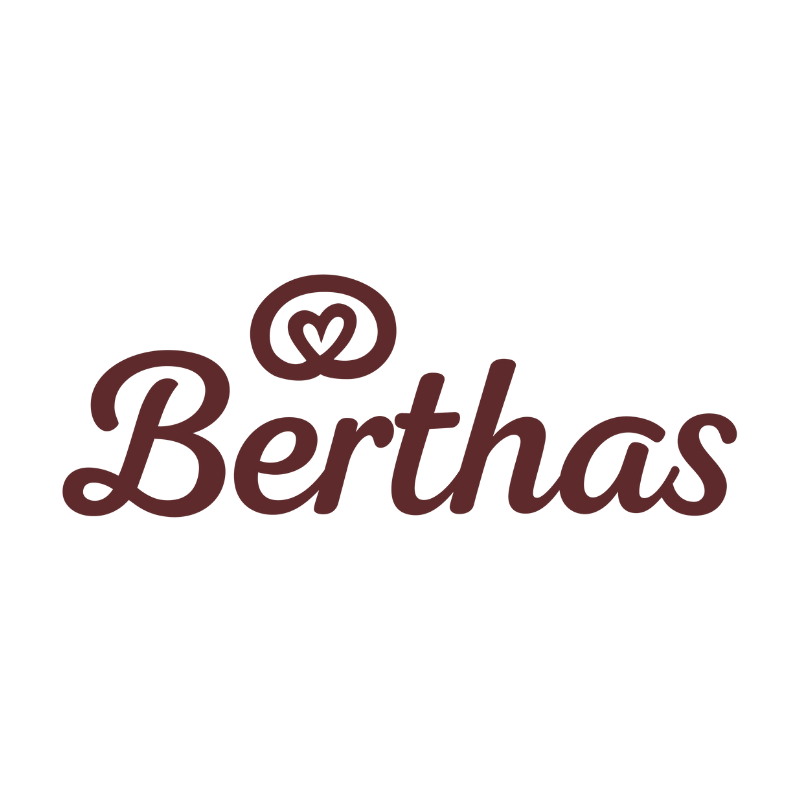 Berthas kokosboller logo